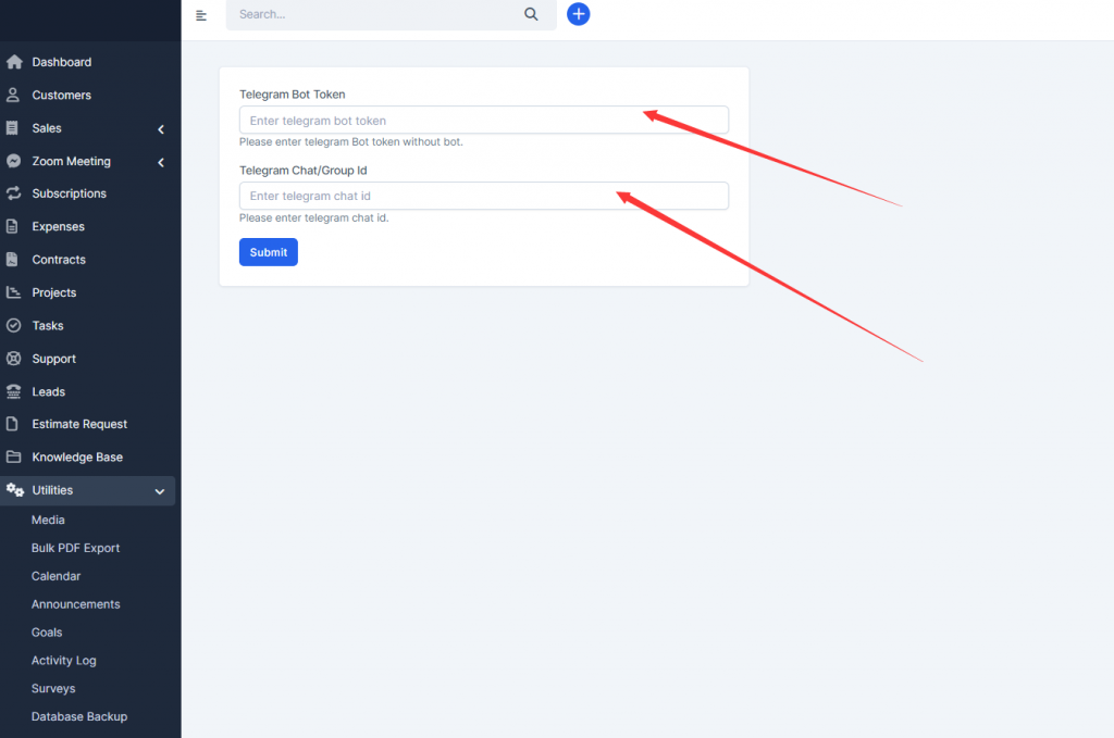 【插件】适用于Perfex CRM的TelegramBot通知插件v2.0-美团吧